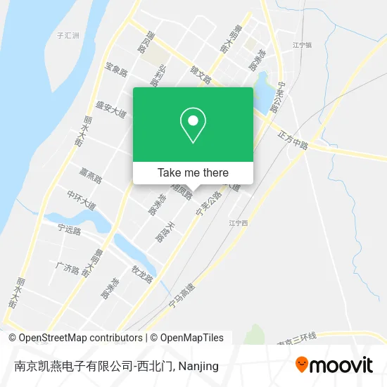 南京凯燕电子有限公司-西北门 map