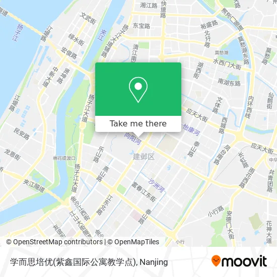 学而思培优(紫鑫国际公寓教学点) map
