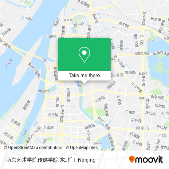 南京艺术学院传媒学院-东北门 map
