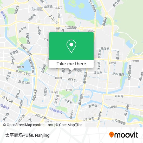 太平商场-扶梯 map