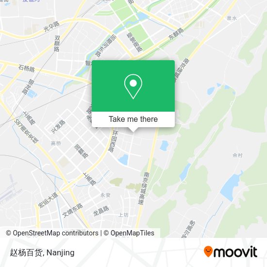 赵杨百货 map