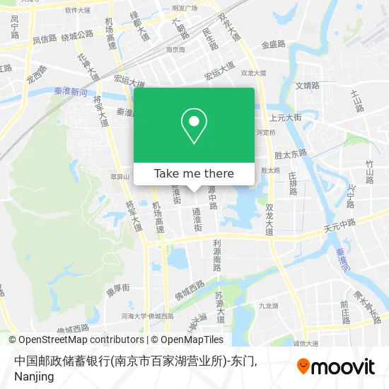 中国邮政储蓄银行(南京市百家湖营业所)-东门 map