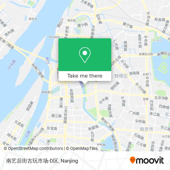 南艺后街古玩市场-D区 map