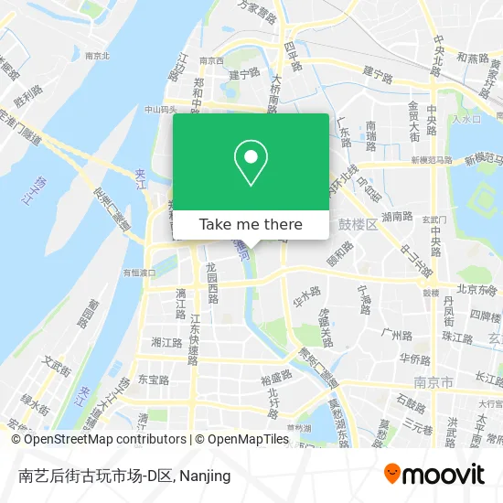 南艺后街古玩市场-D区 map