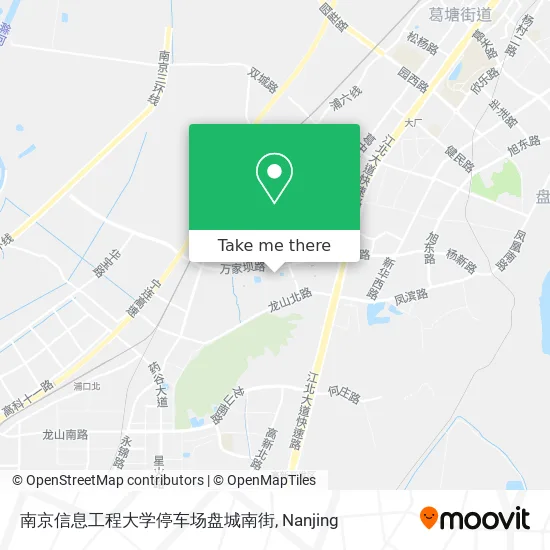 南京信息工程大学停车场盘城南街 map