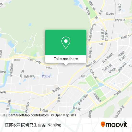 江苏农科院研究生宿舍 map