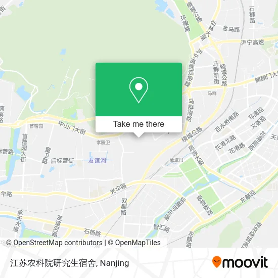 江苏农科院研究生宿舍 map