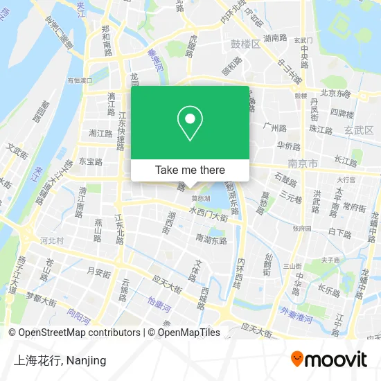 上海花行 map