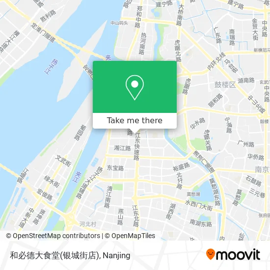 和必德大食堂(银城街店) map