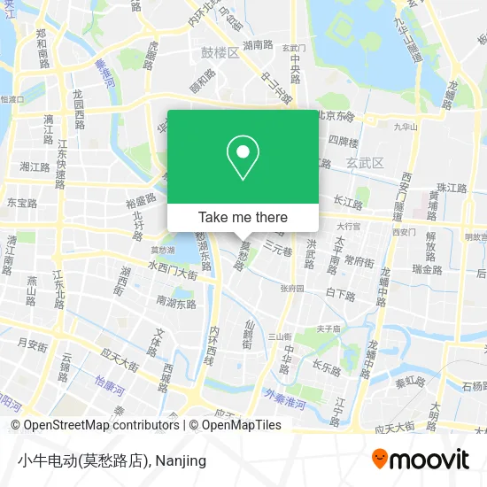 小牛电动(莫愁路店) map