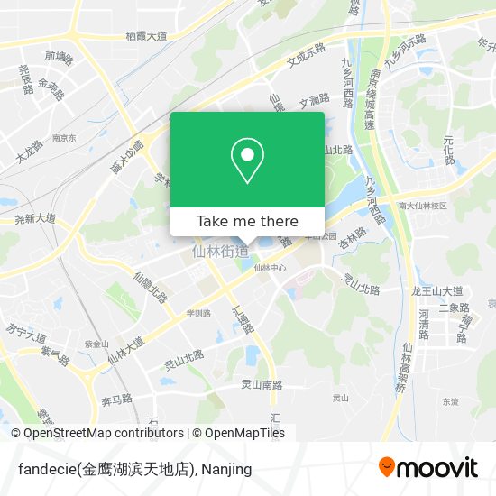 fandecie(金鹰湖滨天地店) map