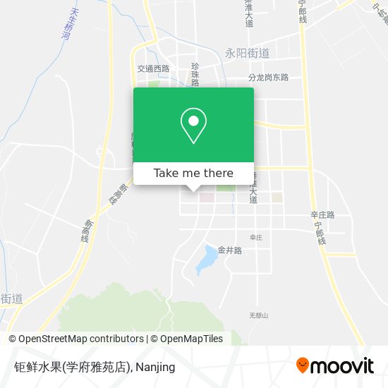 钜鲜水果(学府雅苑店) map