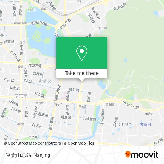 富贵山总站 map