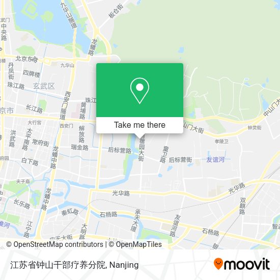 江苏省钟山干部疗养分院 map