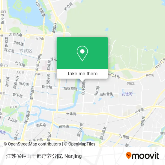 江苏省钟山干部疗养分院 map