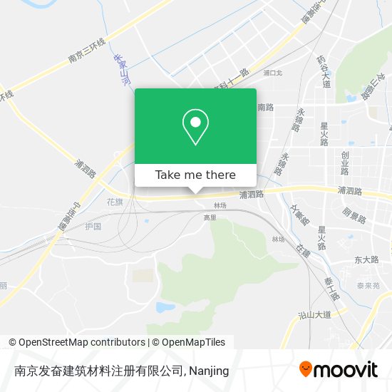 南京发奋建筑材料注册有限公司 map