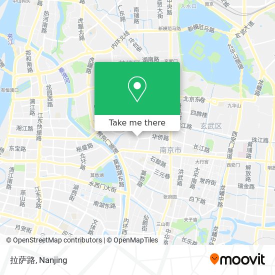 拉萨路 map