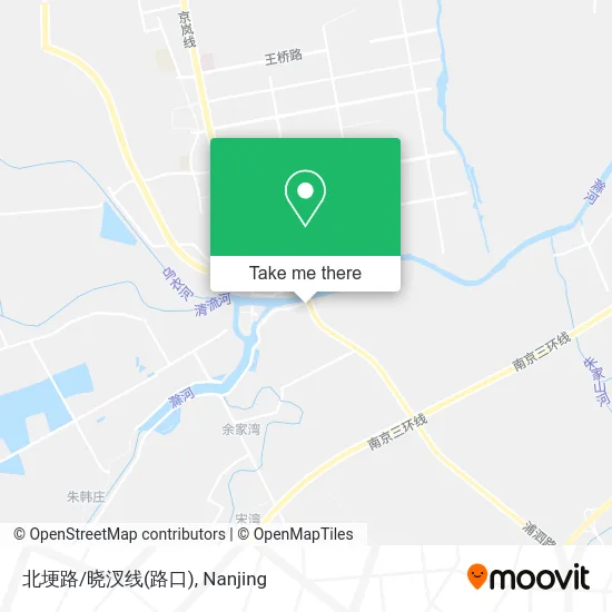 北埂路/晓汊线(路口) map