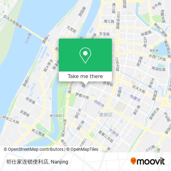 邻仕家连锁便利店 map