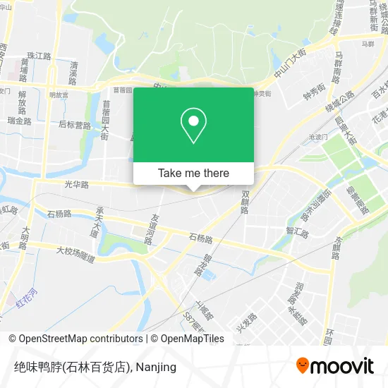 绝味鸭脖(石林百货店) map