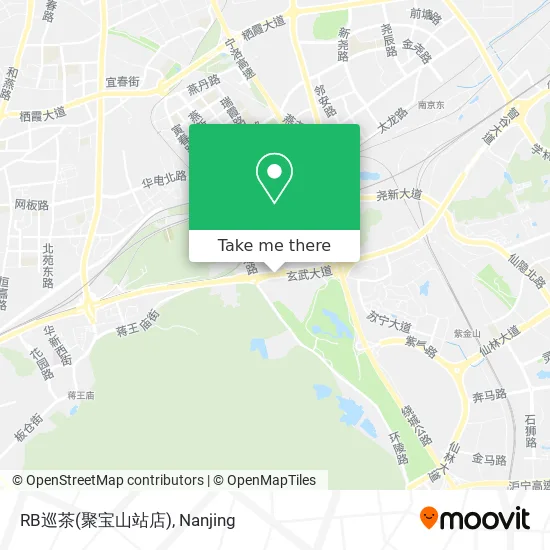 RB巡茶(聚宝山站店) map