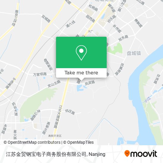 江苏金贸钢宝电子商务股份有限公司 map