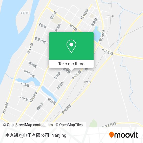 南京凯燕电子有限公司 map
