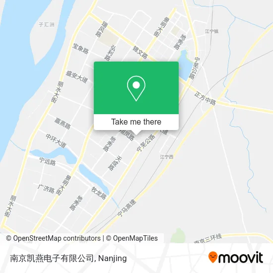 南京凯燕电子有限公司 map