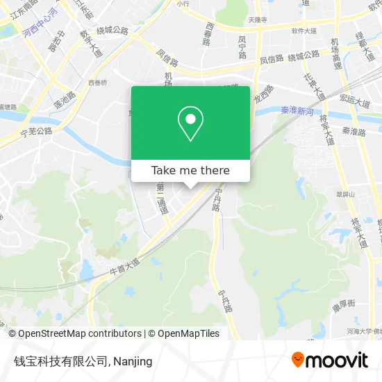 钱宝科技有限公司 map