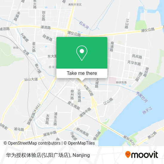 华为授权体验店(弘阳广场店) map