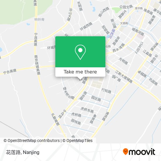 花莲路 map