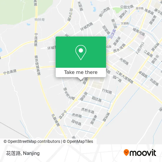 花莲路 map