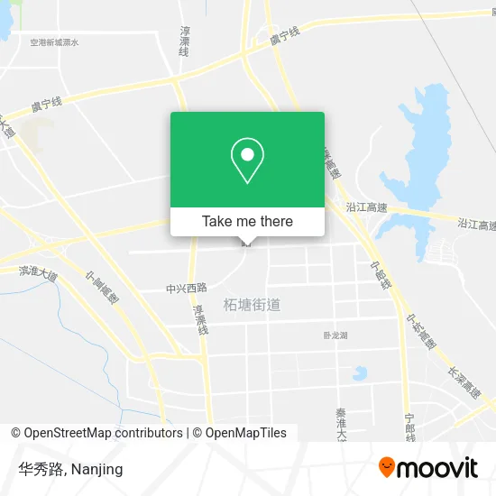 华秀路 map