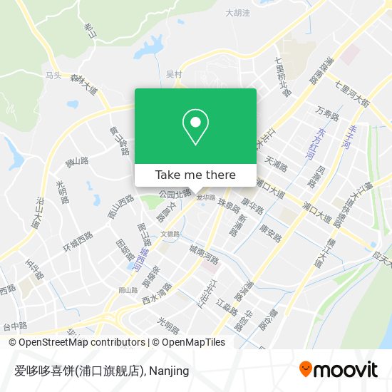 爱哆哆喜饼(浦口旗舰店) map