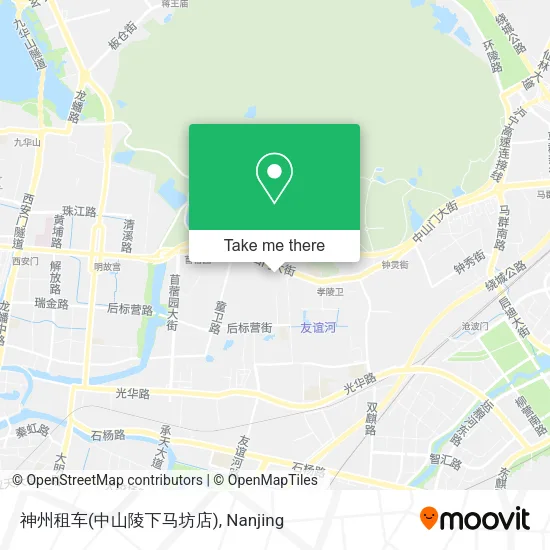神州租车(中山陵下马坊店) map