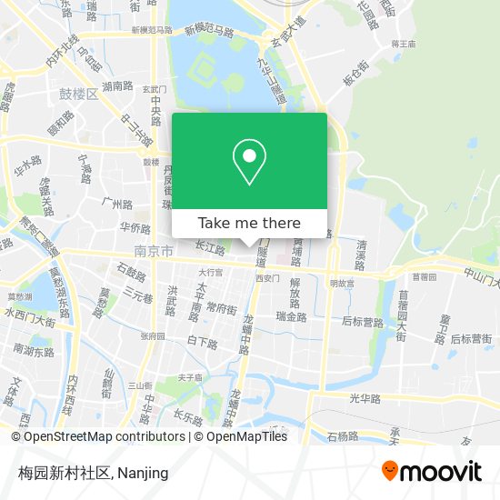 梅园新村社区 map