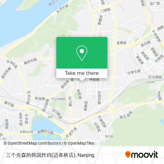 三个先森的韩国炸鸡(迈皋桥店) map