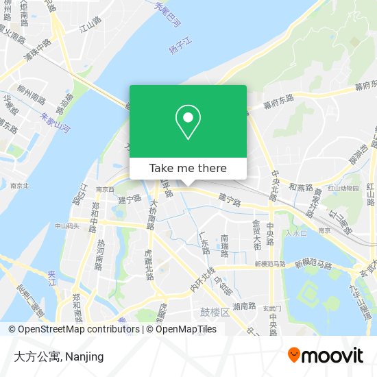 大方公寓 map