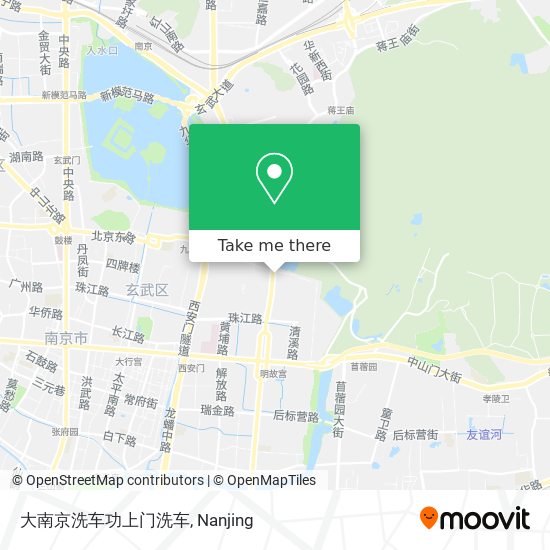 大南京洗车功上门洗车 map