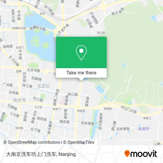大南京洗车功上门洗车 map