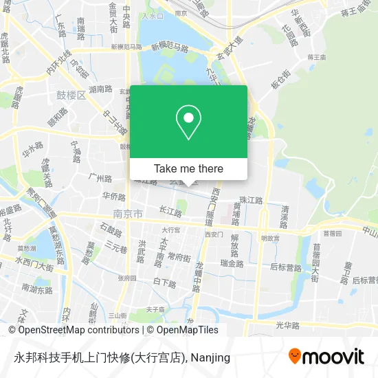 永邦科技手机上门快修(大行宫店) map