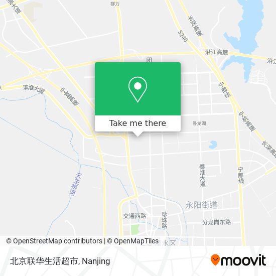 北京联华生活超市 map