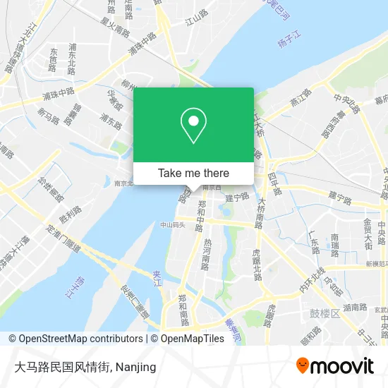 大马路民国风情街 map