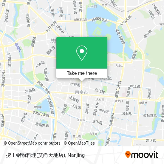 捞王锅物料理(艾尚天地店) map