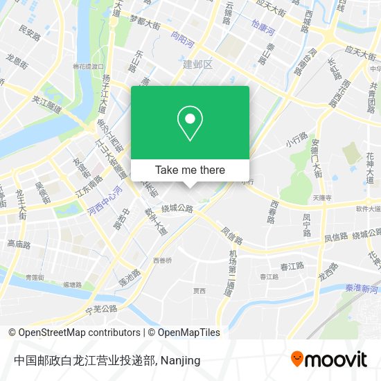 中国邮政白龙江营业投递部 map
