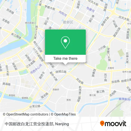 中国邮政白龙江营业投递部 map