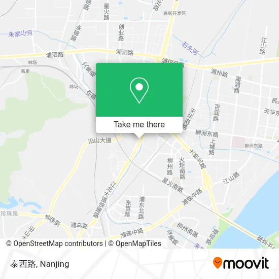 泰西路 map