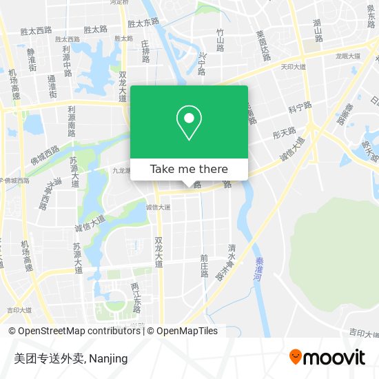 美团专送外卖 map