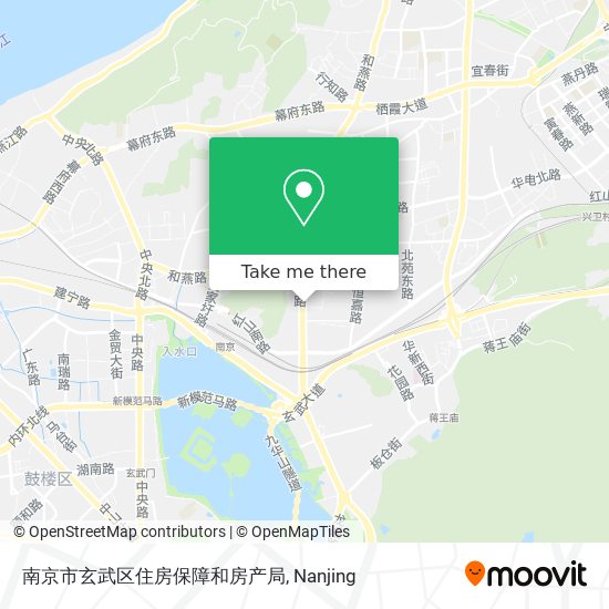 南京市玄武区住房保障和房产局 map