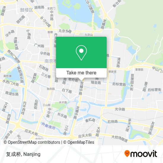 复成桥 map